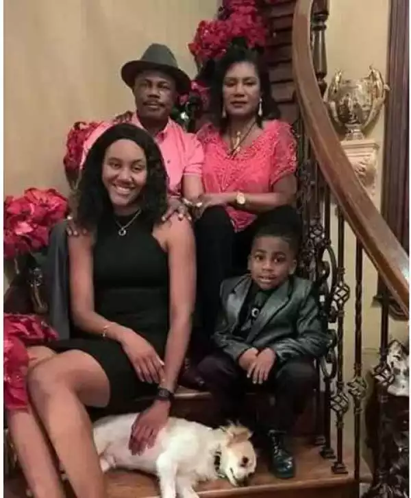 Photo Of Governor Obiano And His Lovely Family In America